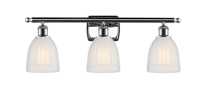 Innovations 516-3W-PC-G441 Three Light Bath Vanity, Polished Chrome