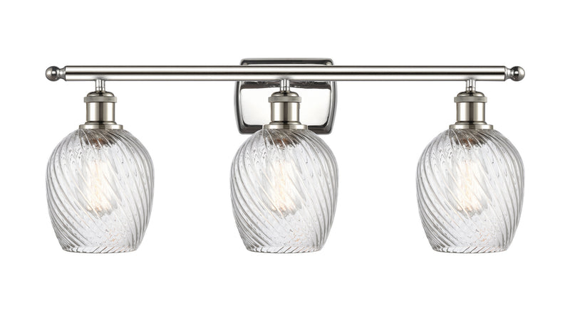 Innovations 516-3W-PN-G292 Three Light Bath Vanity, Polished Nickel