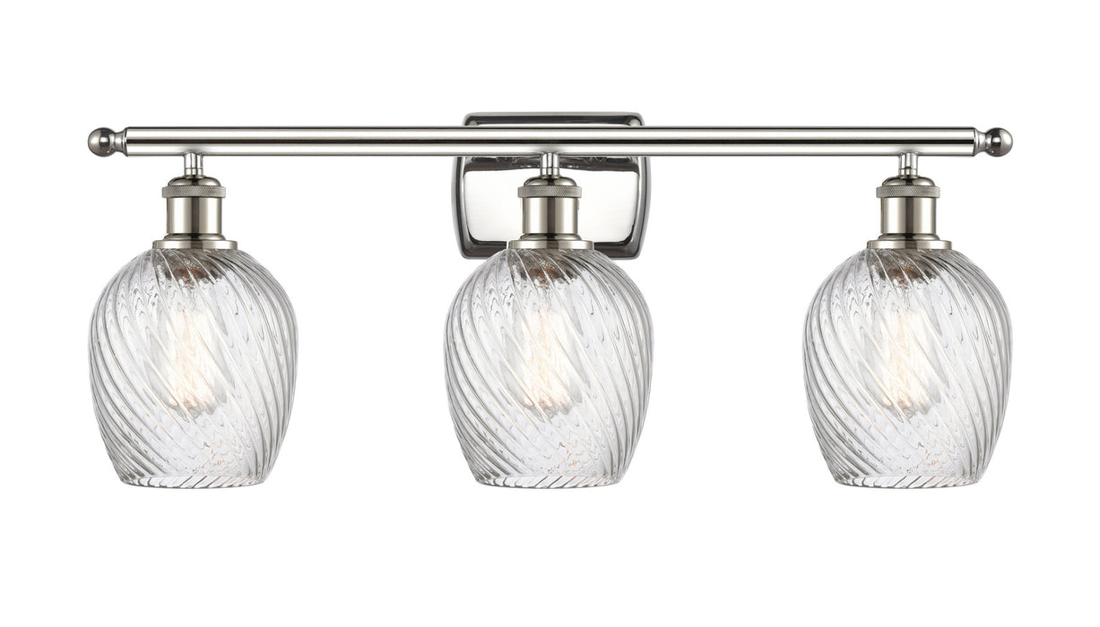 Innovations 516-3W-PN-G292 Three Light Bath Vanity, Polished Nickel