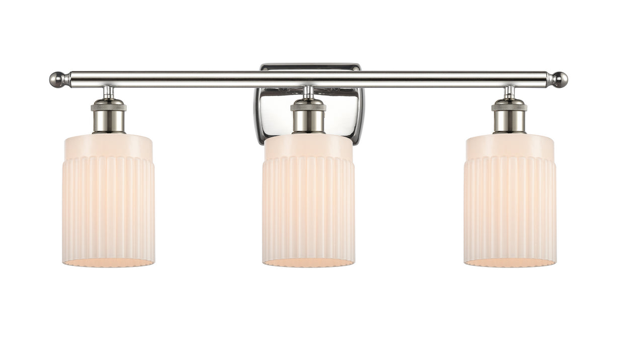 Innovations 516-3W-PN-G341 Three Light Bath Vanity, Polished Nickel