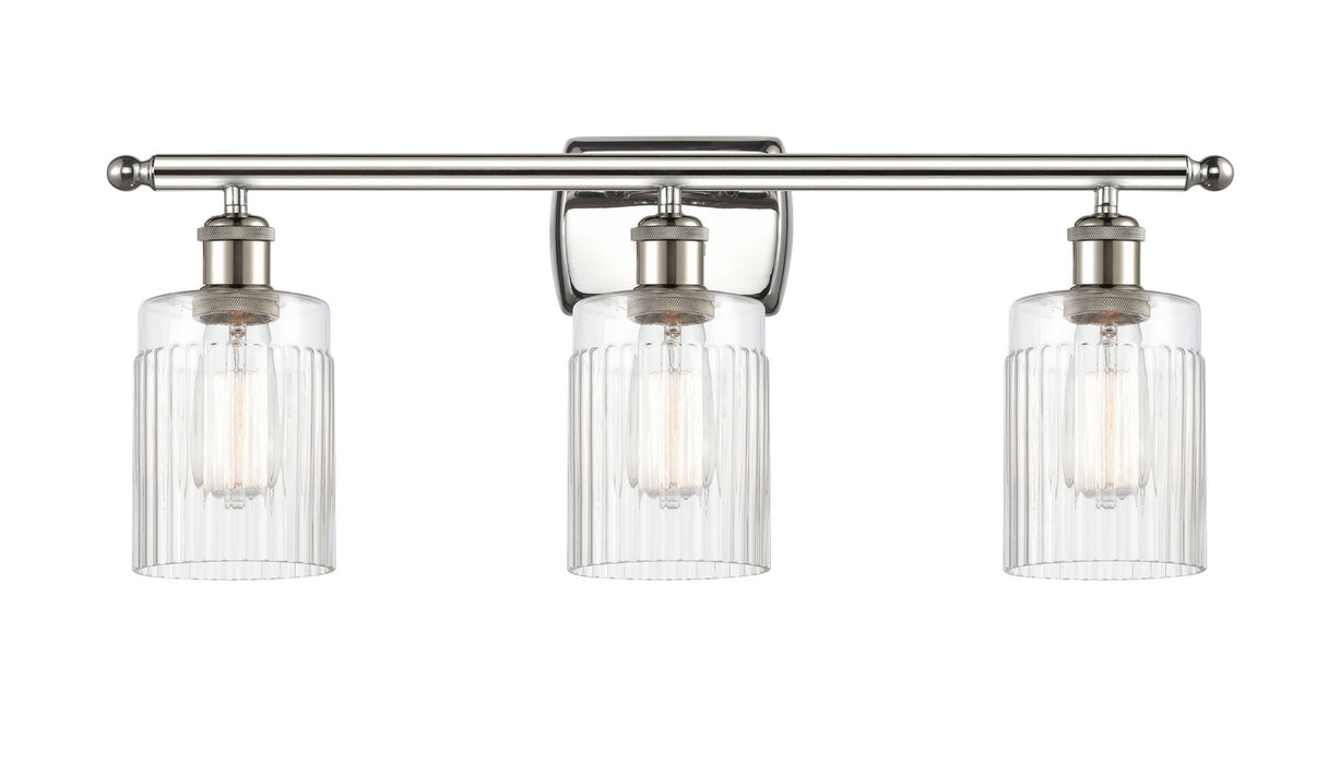 Innovations 516-3W-PN-G342 Three Light Bath Vanity, Polished Nickel