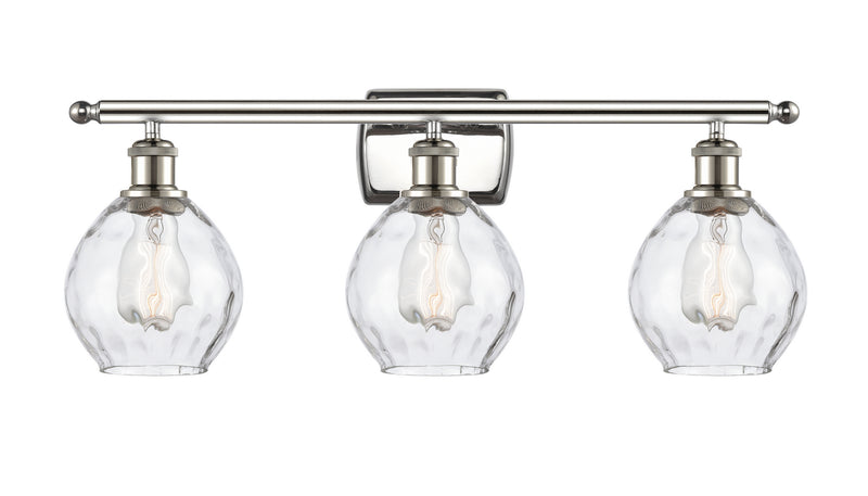 Innovations 516-3W-PN-G362 Three Light Bath Vanity, Polished Nickel