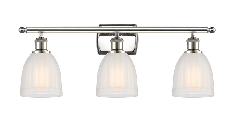 Innovations 516-3W-PN-G441 Three Light Bath Vanity, Polished Nickel