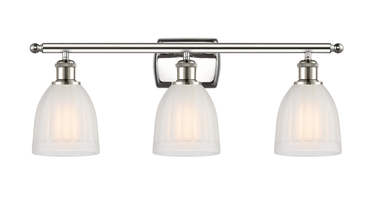 Innovations 516-3W-PN-G441 Three Light Bath Vanity, Polished Nickel