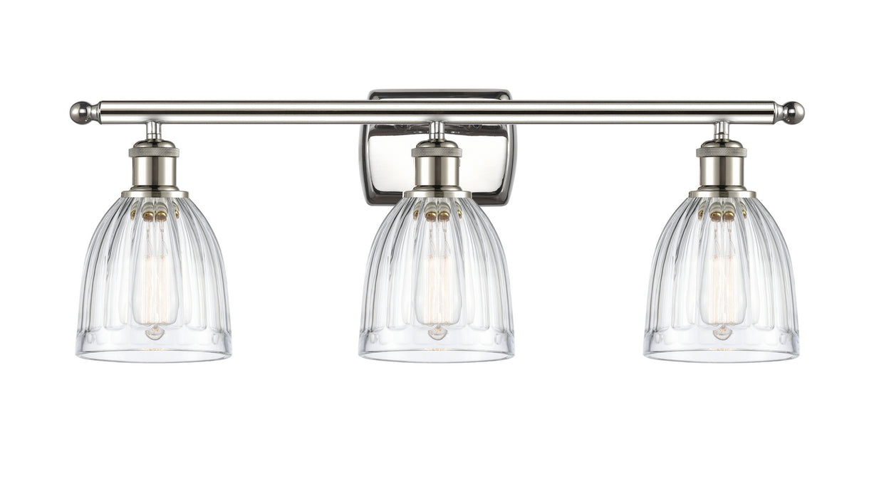 Innovations 516-3W-PN-G442 Three Light Bath Vanity, Polished Nickel