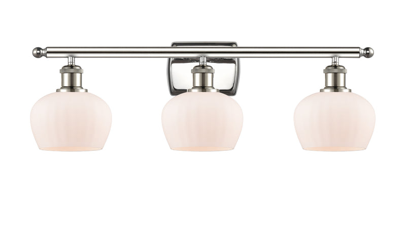 Innovations 516-3W-PN-G91 Three Light Bath Vanity, Polished Nickel