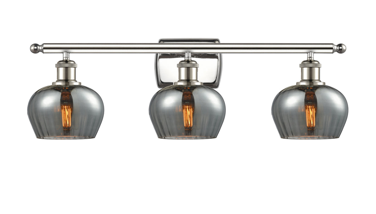 Innovations 516-3W-PN-G93 Three Light Bath Vanity, Polished Nickel