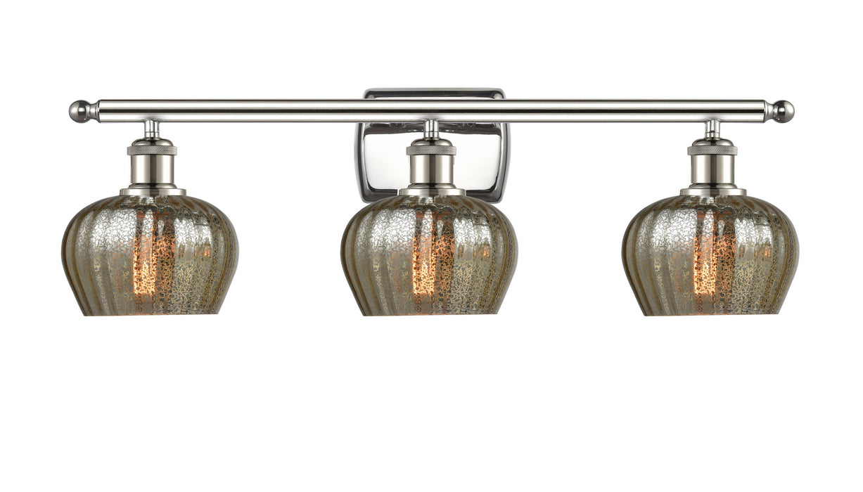 Innovations 516-3W-PN-G96 Three Light Bath Vanity, Polished Nickel