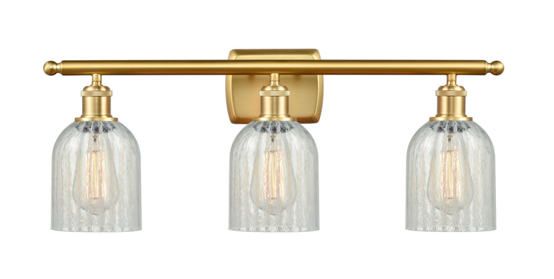Innovations 516-3W-SG-G2511 Three Light Bath Vanity, Satin Gold