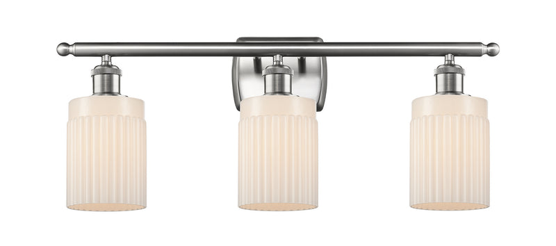Innovations 516-3W-SN-G341 Three Light Bath Vanity, Brushed Satin Nickel