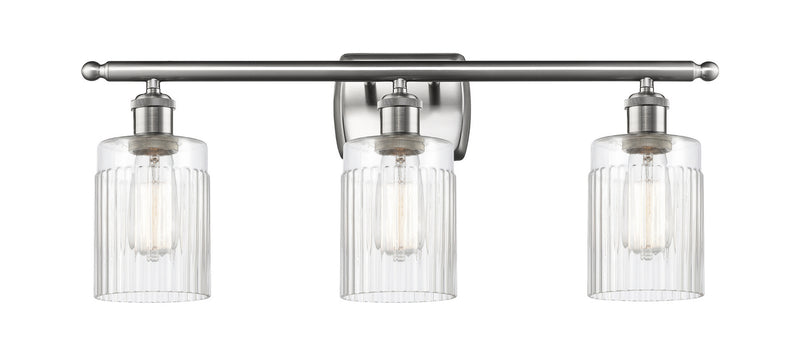 Innovations 516-3W-SN-G342 Three Light Bath Vanity, Brushed Satin Nickel
