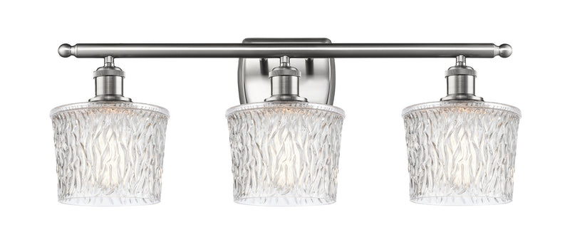 Innovations 516-3W-SN-G402 Three Light Bath Vanity, Brushed Satin Nickel