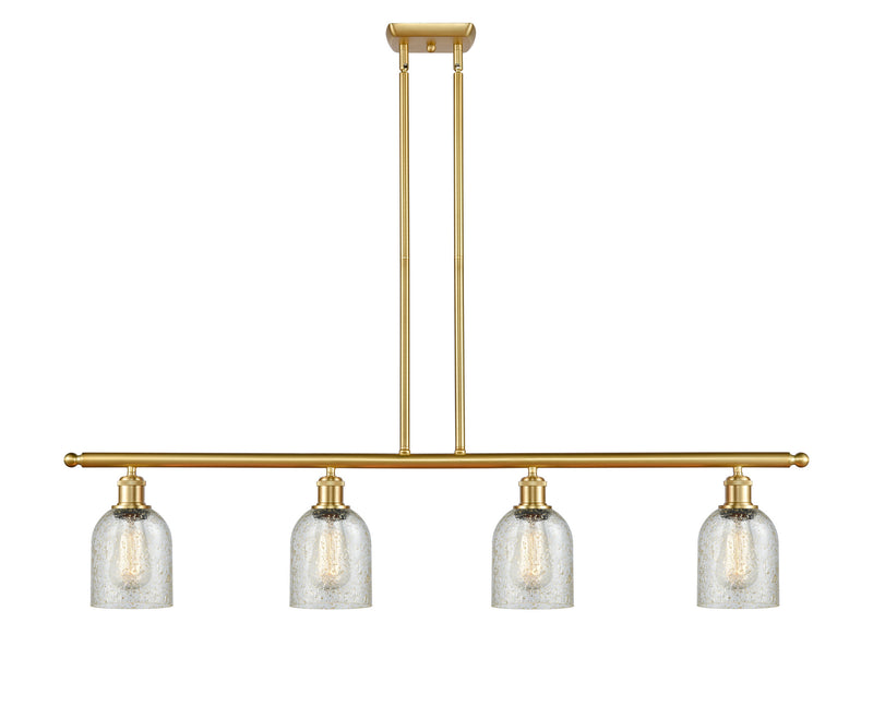 Innovations 516-4I-SG-G259 Four Light Island Pendant, Satin Gold