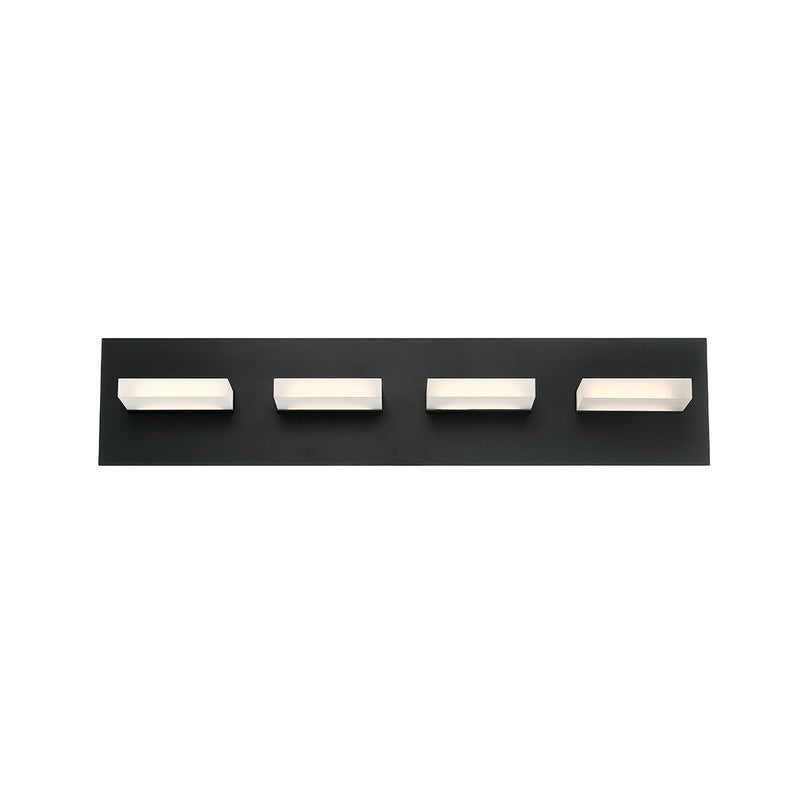 Eurofase 28021-024 LED Bathbar, Black