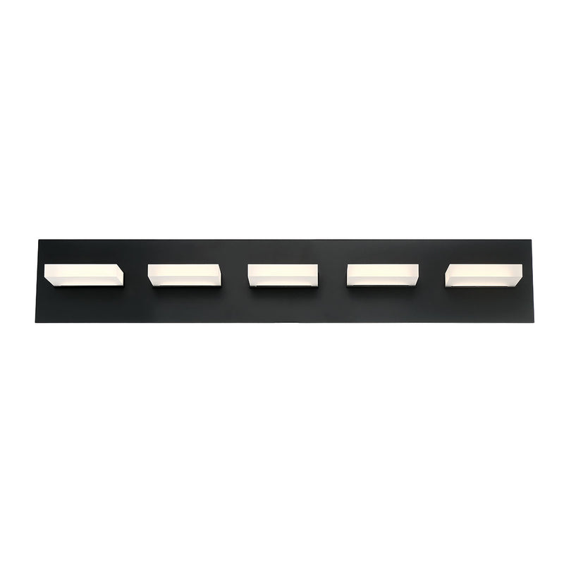 Eurofase 28022-025 LED Bathbar, Black
