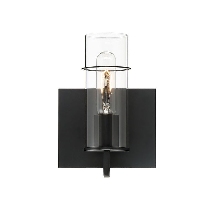 Eurofase 34133-036 One Light Wall Sconce, Black