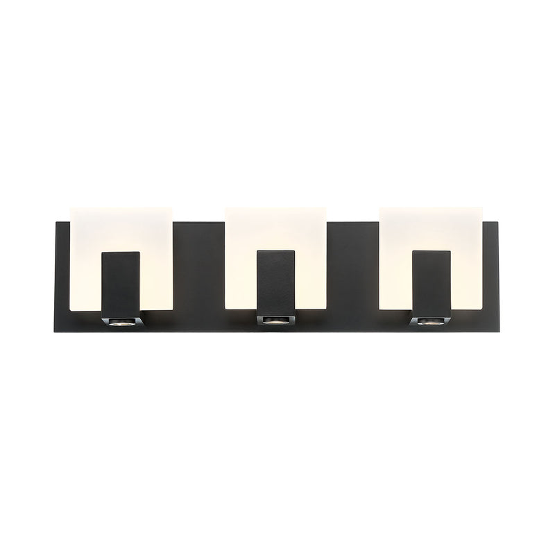 Eurofase 34143-023 LED Bathbar, Black
