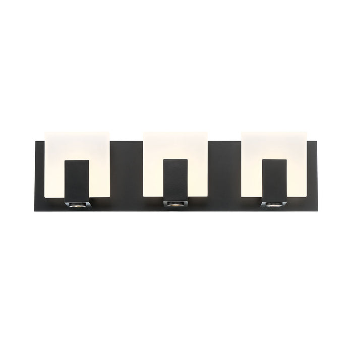 Eurofase 34143-023 LED Bathbar, Black