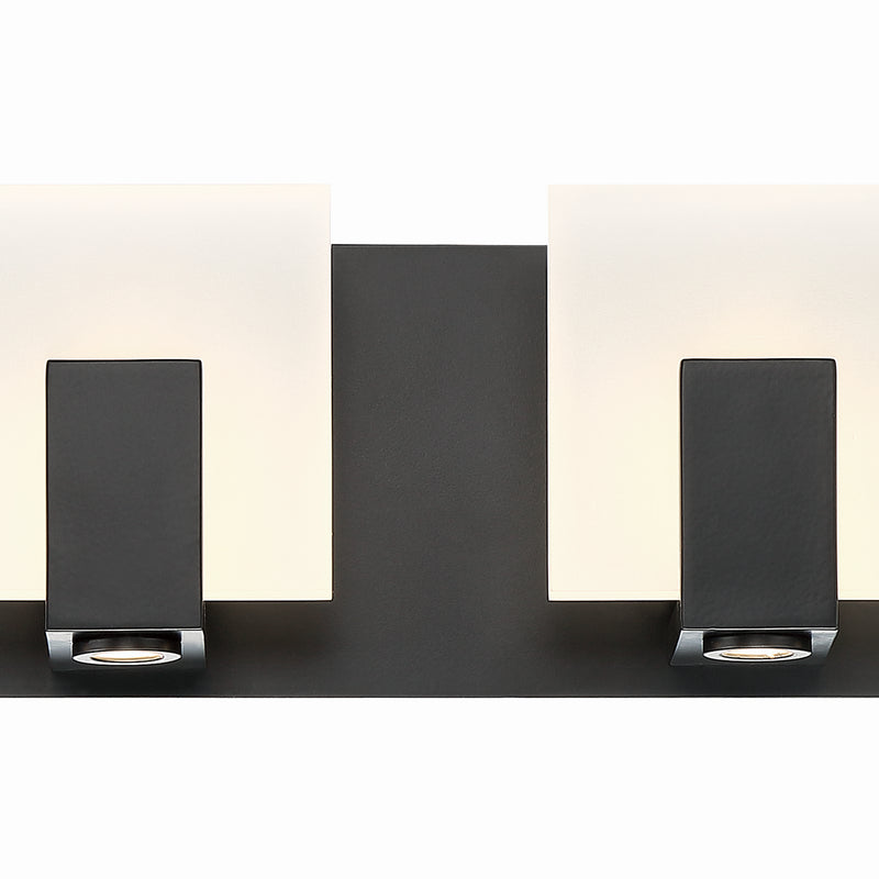 Eurofase 34144-024 LED Bathbar, Black