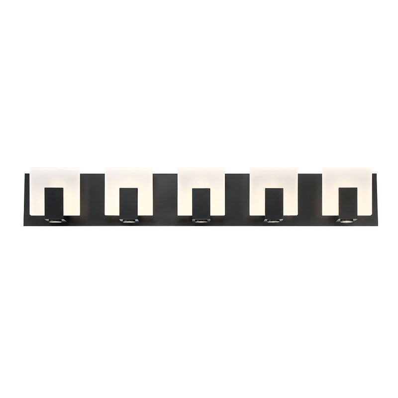 Eurofase 34145-025 LED Bathbar, Black