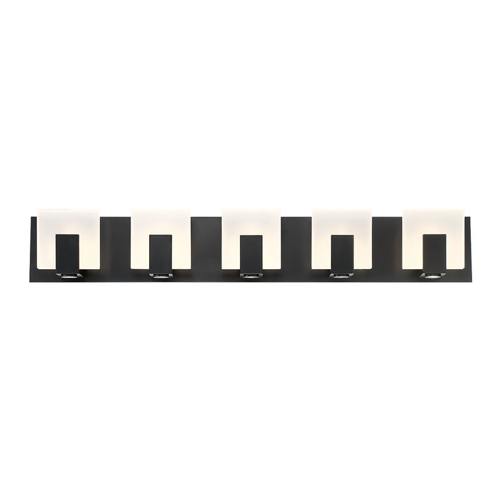 Eurofase 34145-025 LED Bathbar, Black