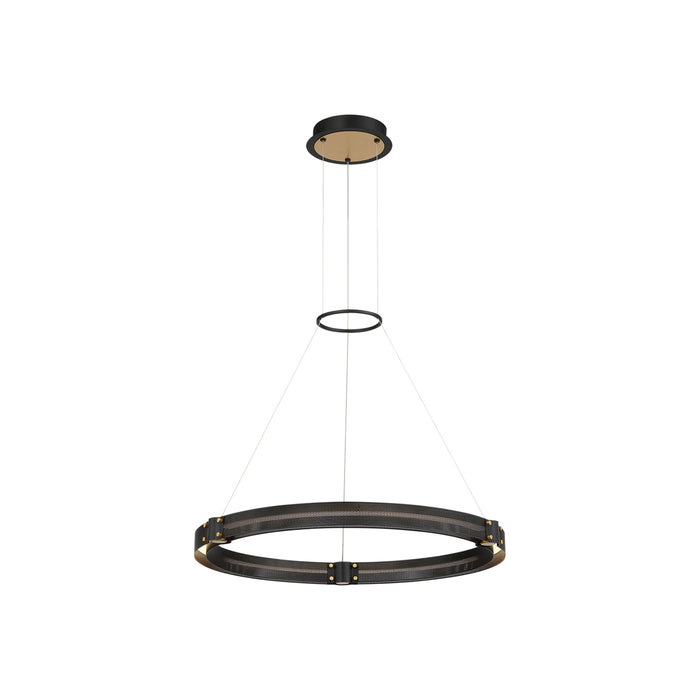 Eurofase 37053-017 LED Chandelier, Gold-Black