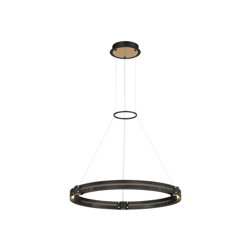 Eurofase 37053-017 LED Chandelier, Gold-Black (Display - Final Sale)