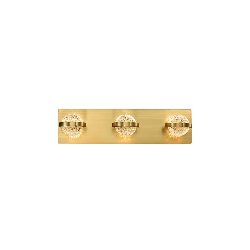 Eurofase 37069-025 LED Bathbar, Gold
