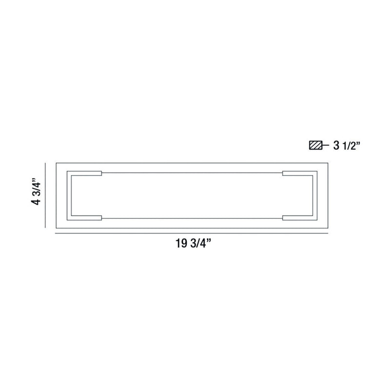 Eurofase 37074-012 LED Outdoor Wall Mount, Black