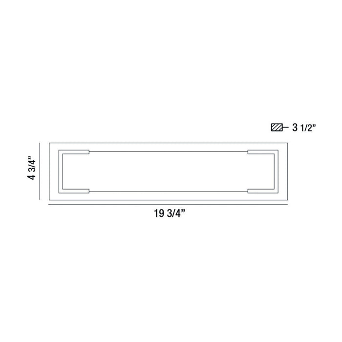 Eurofase 37074-012 LED Outdoor Wall Mount, Black