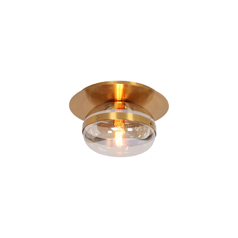 Eurofase 37086-015 One Light Flushmount, Brass