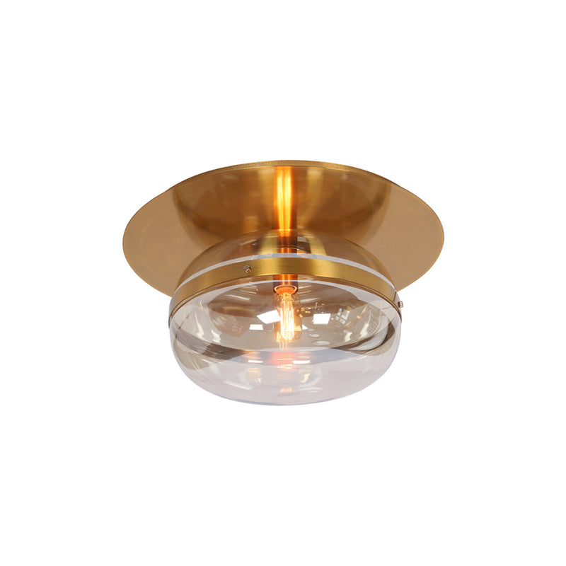 Eurofase 37087-012 One Light Flushmount, Brass