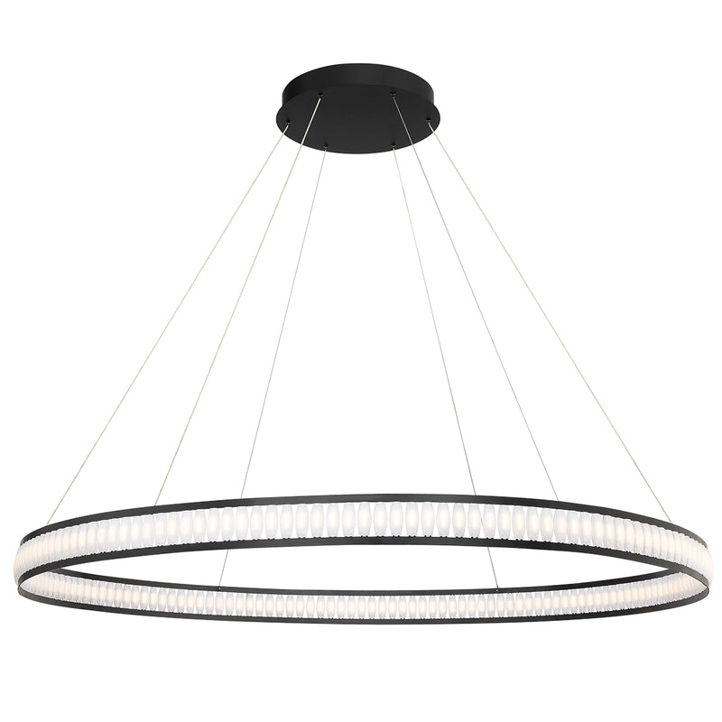 Eurofase 37093-013 LED Chandelier, Black