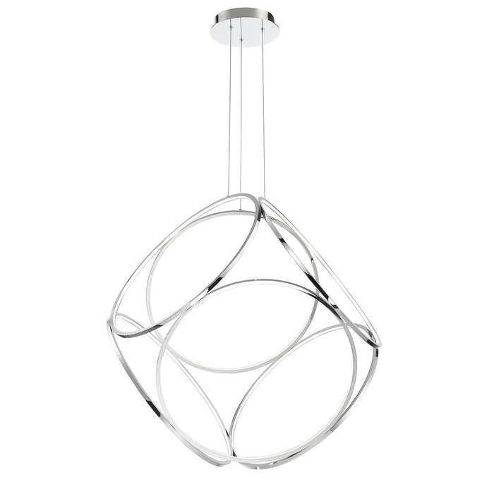Eurofase 37104-016 LED Pendant, Chrome