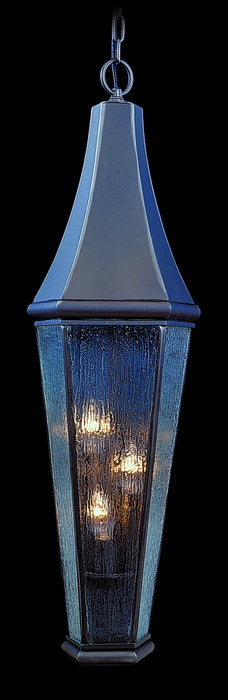 Framburg 8923 IRON Three Light Exterior Ceiling Mount, Iron