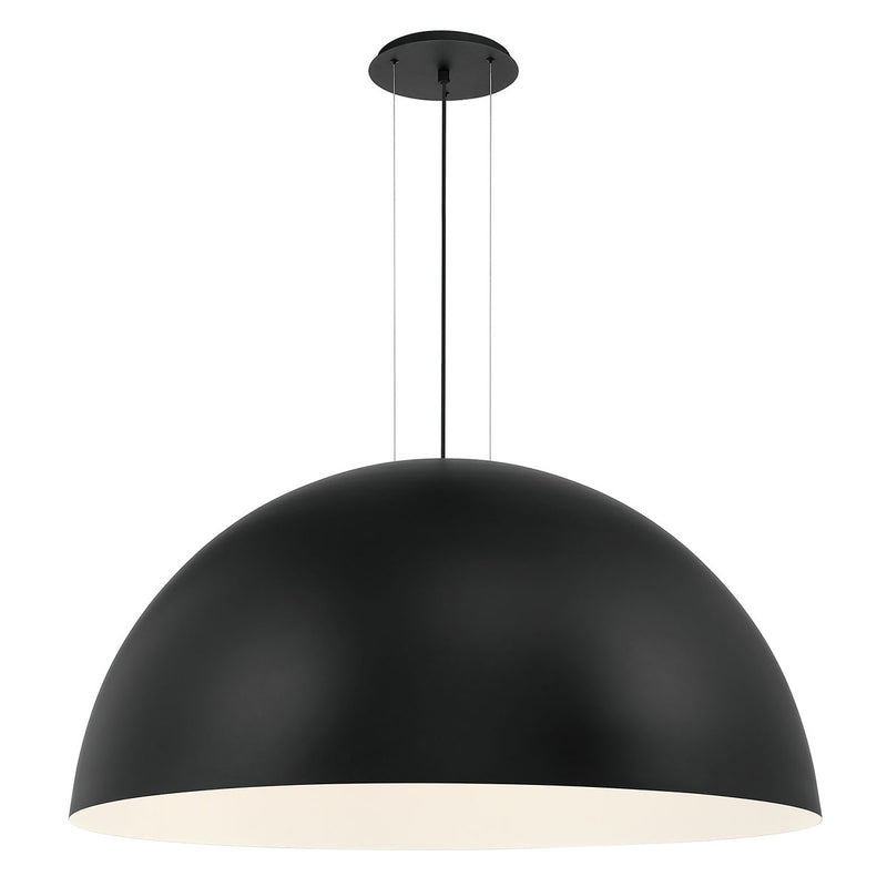 Eurofase 37230-012 One Light Pendant, Black