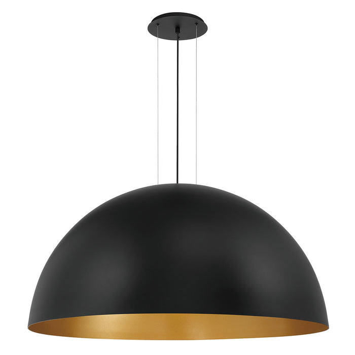 Eurofase 37230-022 One Light Pendant, Gold-Black