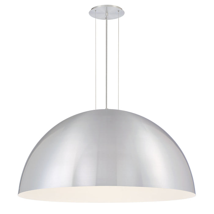 Eurofase 37230-045 Five Light Pendant, Aluminum/White