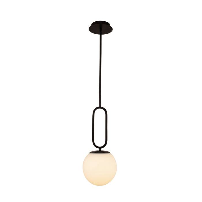 Eurofase 37231-019 One Light Pendant, Black