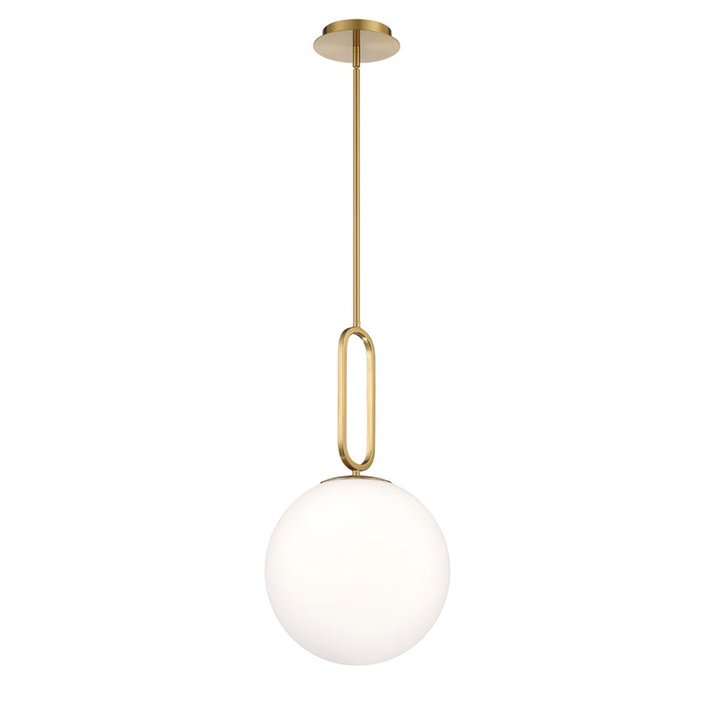 Eurofase 37233-036 One Light Pendant, Gold