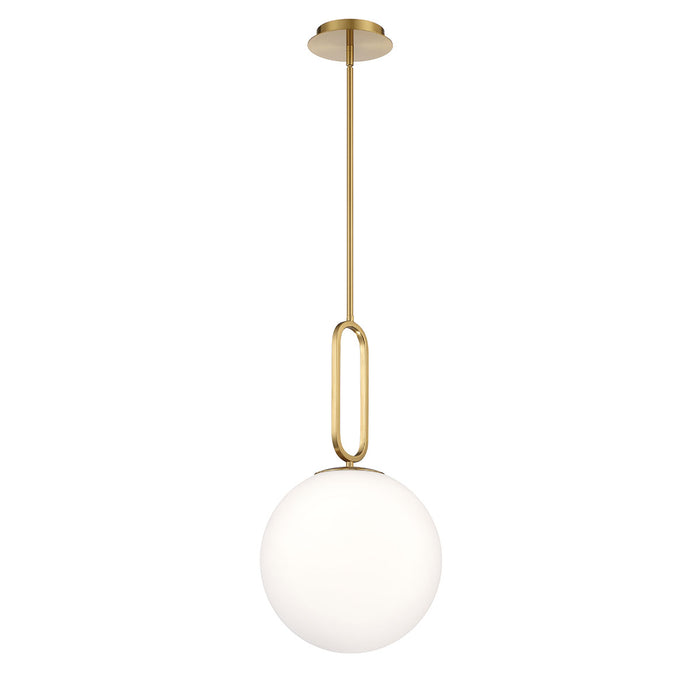 Eurofase 37233-036 One Light Pendant, Gold