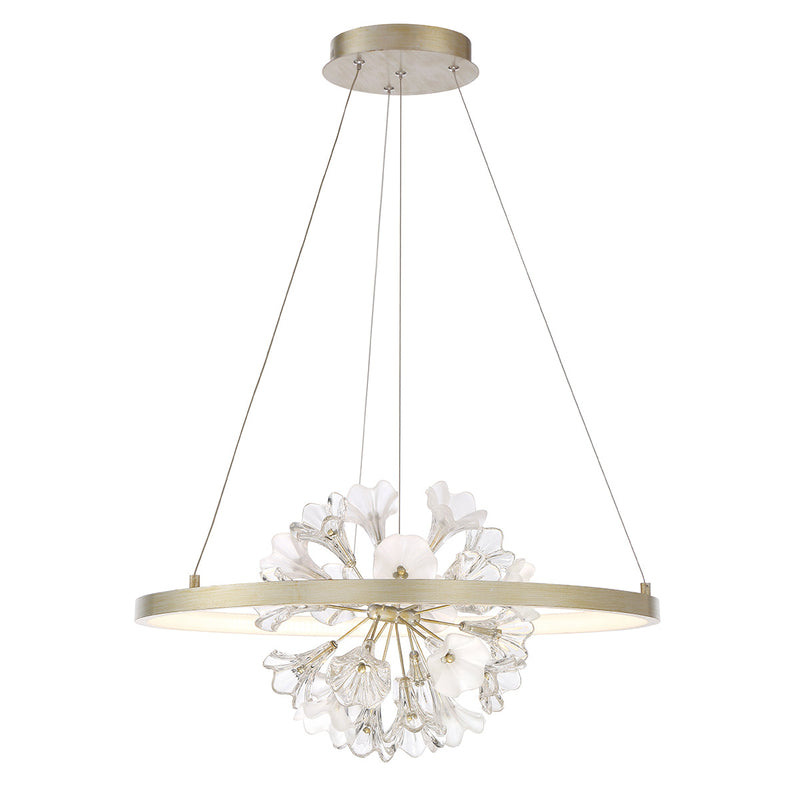 Eurofase 37342-012 LED Chandelier, Silver (Display - Final Sale)