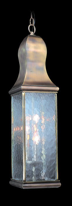 Framburg 9266 HB Three Light Exterior Ceiling Mount, Harvest Bronze