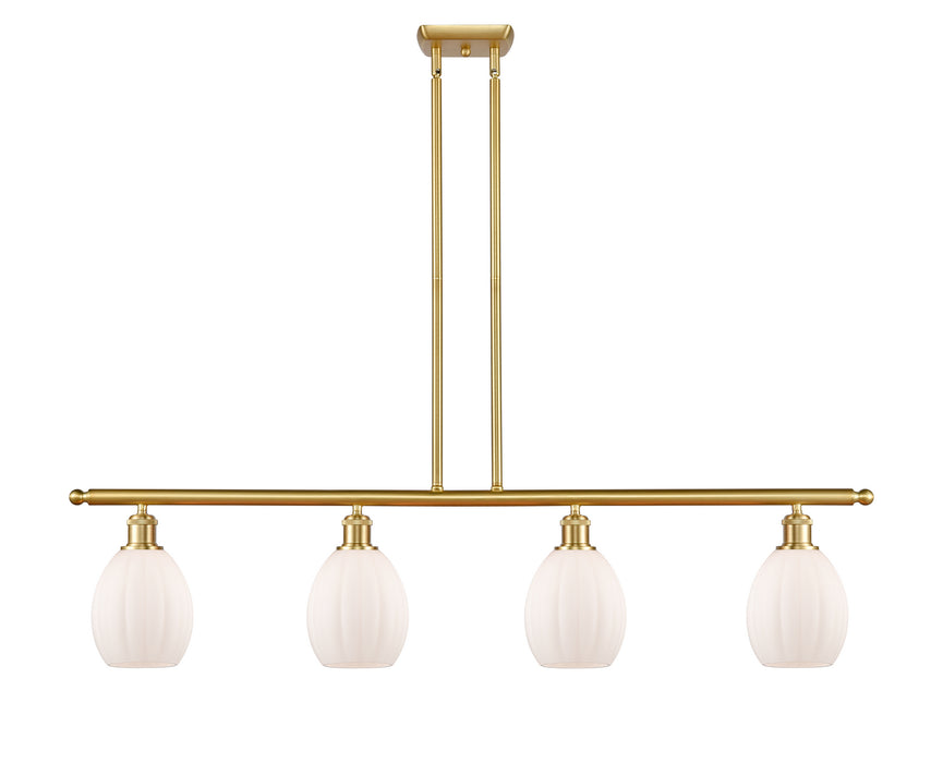 Innovations 516-4I-SG-G81 Four Light Island Pendant, Satin Gold