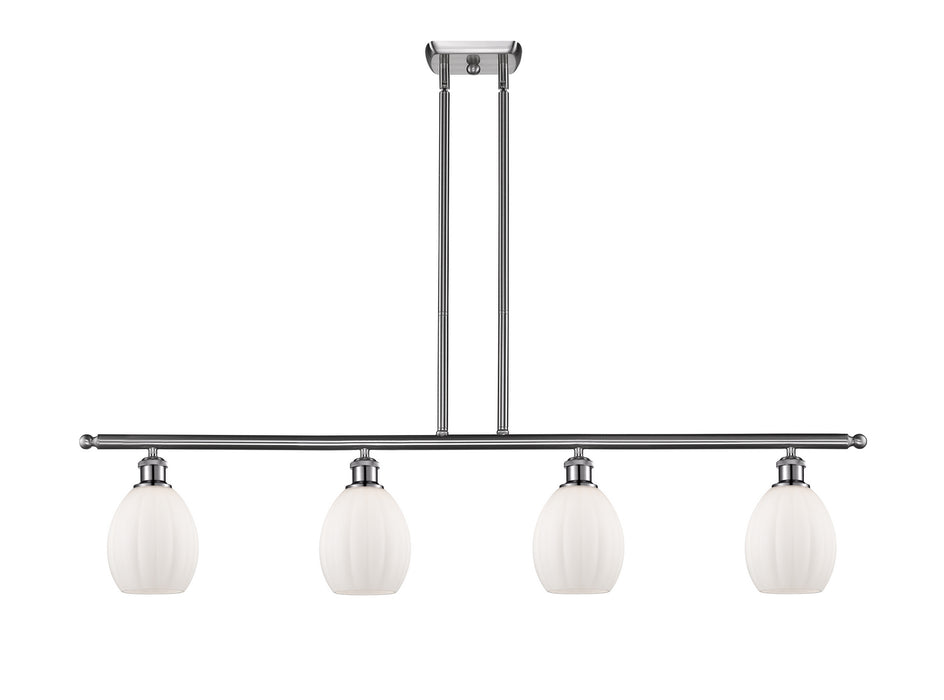 Innovations 516-4I-SN-G81 Four Light Island Pendant, Brushed Satin Nickel