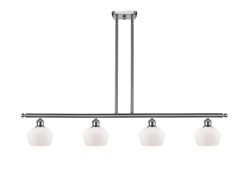 Innovations 516-4I-SN-G91 Four Light Island Pendant, Brushed Satin Nickel