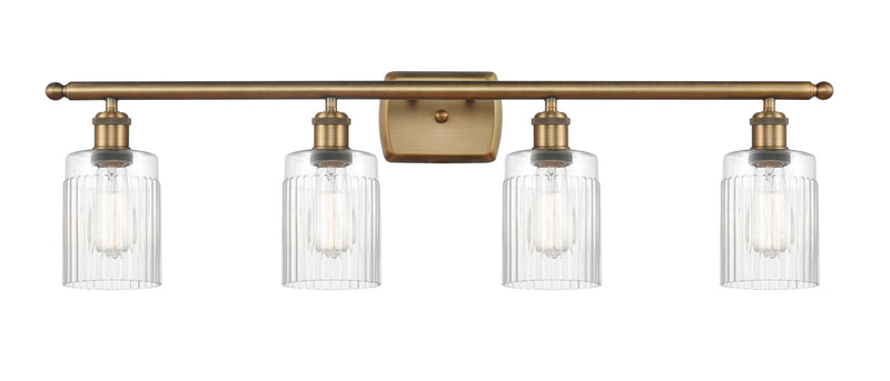 Innovations 516-4W-BB-G342 Four Light Bath Vanity, Brushed Brass