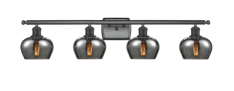 Innovations 516-4W-BK-G93-LED LED Bath Vanity, Matte Black