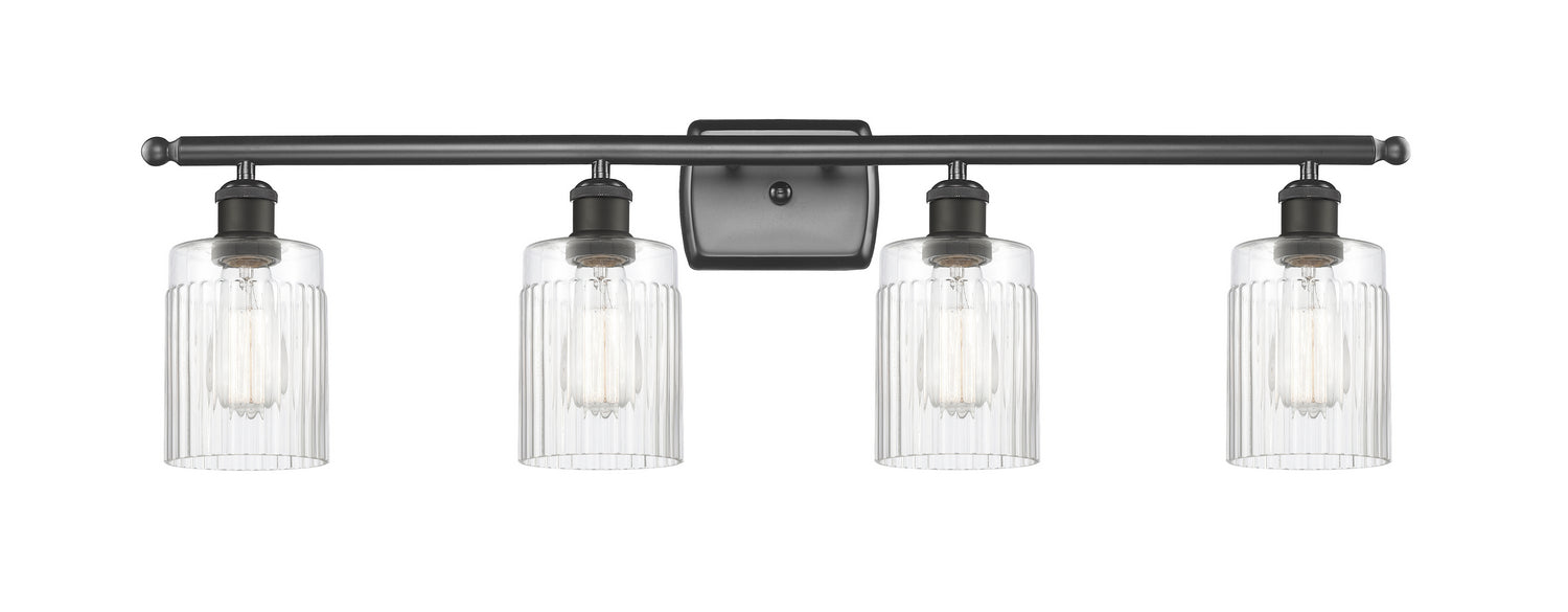 Innovations 516-4W-OB-G342 Four Light Bath Vanity, Oil Rubbed Bronze