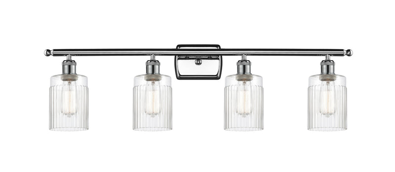 Innovations 516-4W-PC-G342 Four Light Bath Vanity, Polished Chrome